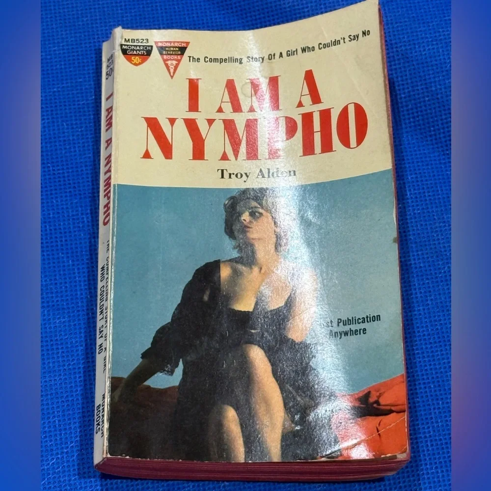 Vintage Book 'I Am A Nympho' by Troy Alden